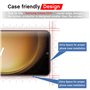AOKUMA Samsung Galaxy S23 Plus Verre Trempé, [Lot de 2] Protection d'écran Samsung Galaxy S23 Plus [0.26mm] [Extrêmement résista