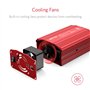 BESTEK Convertisseur 12v 220v à 240v Transformateur Métal 300W Chargeur Allume-Cigare Transformateur de Courant avec 1 Prise Fra
