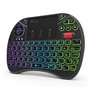 Rii Mini (Nouveauté) Clavier X8 Wireless Français Ergonomique sans Fil avec Touchpad pour Smart TV