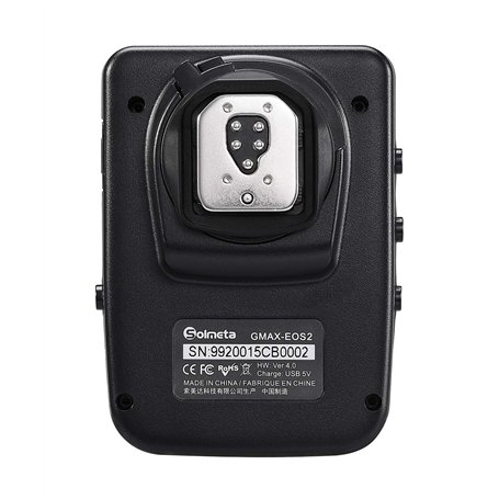 Solmeta GMAX EOS2 Geotagger Récepteur GPS avec déclencheur Bluetooth Compatible avec Canon GP-E2 et autres fonctions pour commun