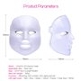 Masque de luminothérapie à 7 couleurs à DEL - FEITA Photon Light Masque pour le soin du visage et le rajeunissement de la peau -