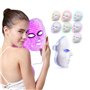 Masque de luminothérapie à 7 couleurs à DEL - FEITA Photon Light Masque pour le soin du visage et le rajeunissement de la peau -