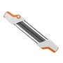 LIZHOUMIL Affûteuse de chaîne de tronçonneuse 2 en 1 en métal Facile à Utiliser 3/8" P 4,0 mm Remplacement pour chaîne Blanc