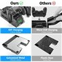 OIVO Support PS4 avec Ventilateur de Refroidissement PS4 pour Playstation 4/PS4 Slim/PS4 Pro, PS4 Pro Support Vertical avec Stat