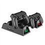 OIVO Support PS4 avec Ventilateur de Refroidissement PS4 pour Playstation 4/PS4 Slim/PS4 Pro, PS4 Pro Support Vertical avec Stat