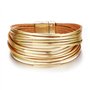 XUEQI Bracelet Cuir Femme Manchette