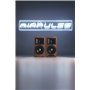 Airpulse A80 WN - Enceintes de Bibliothèque 100W à télécommande pour Ordinateur Portable, PC, Mac, téléphone et Hi-FI Marron