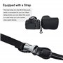 JJC - Étui pour Appareil Photo Reflex numérique Housse Ultra-légère pour Canon EOS 77D 80D 760D 750D 700D 60D Sony A1 A7S III Ni
