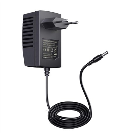 Anlapus DC 12V 2A Bloc d'alimentation EU Plug Adaptateur Secteur Transformateur avec Prise Européenne