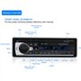 VIGORFLYRUN PARTS LTD Autoradio Bluetooth Stéréo 1 Din, 12V Récepteur Radio FM/SD/USB/AUX Mains Libres Auto Audio avec Télécomma