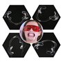Vicloon Ecarteur Bouche,12PCS Ecarteur Dentaire Jetables C-Forme Ouvre pour Inspection Orale,Le Traitement,Blanchiment Dents