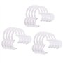 Vicloon Ecarteur Bouche,12PCS Ecarteur Dentaire Jetables C-Forme Ouvre pour Inspection Orale,Le Traitement,Blanchiment Dents