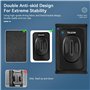 TELESIN Support de Sac à Dos Rotatif à 360 ° avec Sangle d'épaule réglable et Crochet en J pour GoPro Hero 13 12 11 10 9 8 7 Max