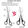 URAQT Ciseaux de Coiffure Professionnels, Ciseaux Coiffure Professionnel Amincissants Coupe de Cheveux Ciseaux Désépaissir Ensem