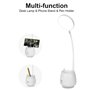 URAQT Lampe de Bureau de Porte-stylo, Tactile Lampe de Bureau à LED Dimmable avec 3 Modes D'éclairage & 24 LED, Protection des Y