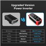 BELTTT Convertisseur 12V 220V 500W/1000W, Transformateur avec 1 EU Prise, 4 Ports USB et Affichage numérique LCD pour Camion, Ca
