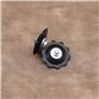 Create idea 4pcs 10T Kit de Roues Jockey Poulie de Mécanisme Vélo pour Dérailleur 5/6/7/8 Vitesses Écrou Rondelles Raccords