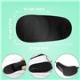 LUTER 6 Pièces Cache Oeil pour Lunettes, Grandetaille Cache Oeil Medical pour Couvrir l'Oeil Gauche Droit pour Enfants et Adulte