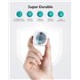 LENCENT 2X Adaptateur Prise Americaine USA États-Unis Canada, Adaptateur de Voyage Europe Francaise FR 2 Broches vers US 3 Broch