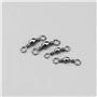 Be In Your Mind 300pcs 8# Émerillon Roulant de Pêche 10# Émerillons de Pêche Baril en Métal Matériel de Pêche Connecteur de Lign