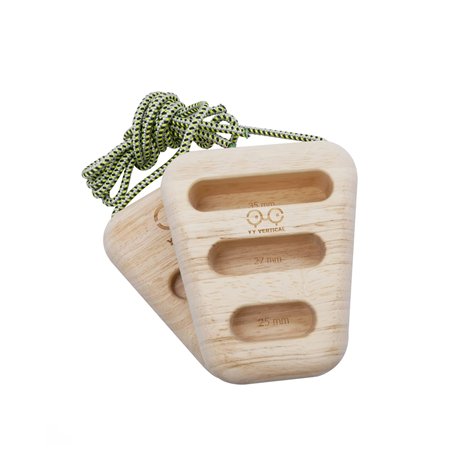 YY Vertical – Rocky – agrès d’Escalade en Bois – hangboard Compact pour entraînement