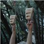 YY Vertical – Rocky – agrès d’Escalade en Bois – hangboard Compact pour entraînement, Suspension et Musculation – Accessoire/mat