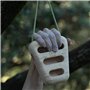 YY Vertical – Rocky – agrès d’Escalade en Bois – hangboard Compact pour entraînement, Suspension et Musculation – Accessoire/mat