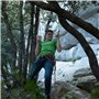 YY Vertical – Rocky – agrès d’Escalade en Bois – hangboard Compact pour entraînement, Suspension et Musculation – Accessoire/mat