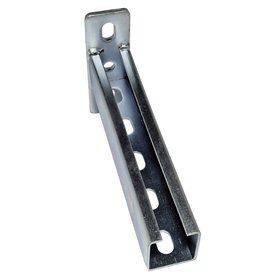 Console murale pour rail - 38 x 40 x 400 (longueur) mm