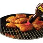 Jokari Lot de 4 pinceaux à badigeonner en silicone résistant à la chaleur Compatible avec la plupart des bouteilles Noir et roug