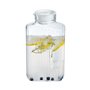Luminarc Arcoroc Quadro Frigo Pichet avec couvercle en plastique blanc 2l, 1 Pichet