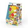 Yookidoo - La Nouvelle Tour Flap Flap - Jouet Bébé Educatif - Jeu Musical et Mobile - Jouet à Empiler- Motricité, Eveil, Coordin