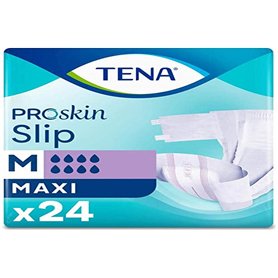 TENA Slip ProSkin Maxi Pack de 24 Couches