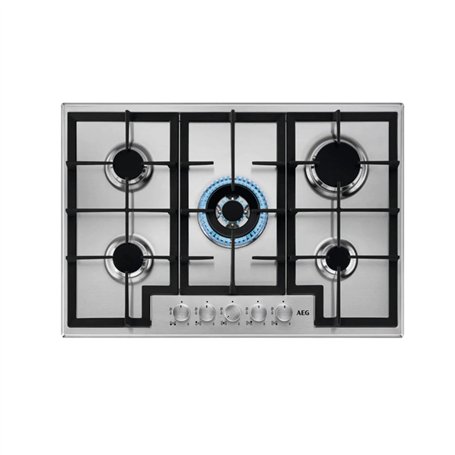 AEG HGB75400SM Slim Line Plateau de cuisson à gaz