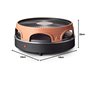 Emerio PO-113255.4 Four à raclette et à pizza Terre cuite/Noir One Size