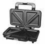 Emerio Double appareil à croque-monsieur triangulaire sans BPA - Facile à nettoyer - Anti-adhésif - Chauffe rapidement - 900 W -