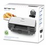 Emerio Double appareil à croque-monsieur triangulaire sans BPA - Facile à nettoyer - Anti-adhésif - Chauffe rapidement - 900 W -