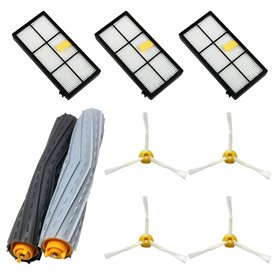 MIRTUX Kit de pièces de rechange pour Roomba série 800 et 900 - Compatible avec Roomba 850