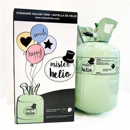 Mister Helio - Bouteille d'hélium de 0