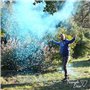 Ballon révélateur de genre Kit Complet 6 en 1 pour fête naissance avec 1 ballon de foot 2 Paquets de Poudre Colorée et 2 Paquets
