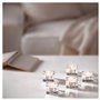 Glimma IKEA Lot de 100 bougies chauffe-plat Blanc