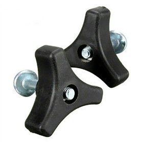 SMTHOME Lot de 2 boulons de rechange en plastique pour tondeuse à gazon