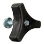 SMTHOME Lot de 2 boulons de rechange en plastique pour tondeuse à gazon