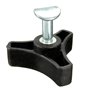 SMTHOME Lot de 2 boulons de rechange en plastique pour tondeuse à gazon