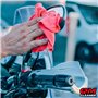 QM Cleaner - Total Bike Nettoyant multi-surfaces pour motos | Kit de nettoyage à sec pour mots et vélo - Comprend un microfibre 
