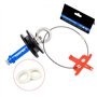 WOWOWO Kit de Support de chaîne VTT vélo de Route vélo de Route Support de chaîne Accessoire de Nettoyage de chaîne