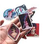 David Bowie Lot de 12 autocollants pour skateboard, ordinateur portable