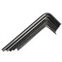 WOWOWO 7 pièces 0.7mm-3mm Mini hexagone Hexagonal clé Allen Ensemble clé Tournevis Trousse à Outils