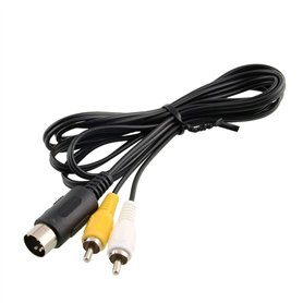 WICAREYO AV RCA Audio Vidéo TV câble adaptateur pour Genesis 1