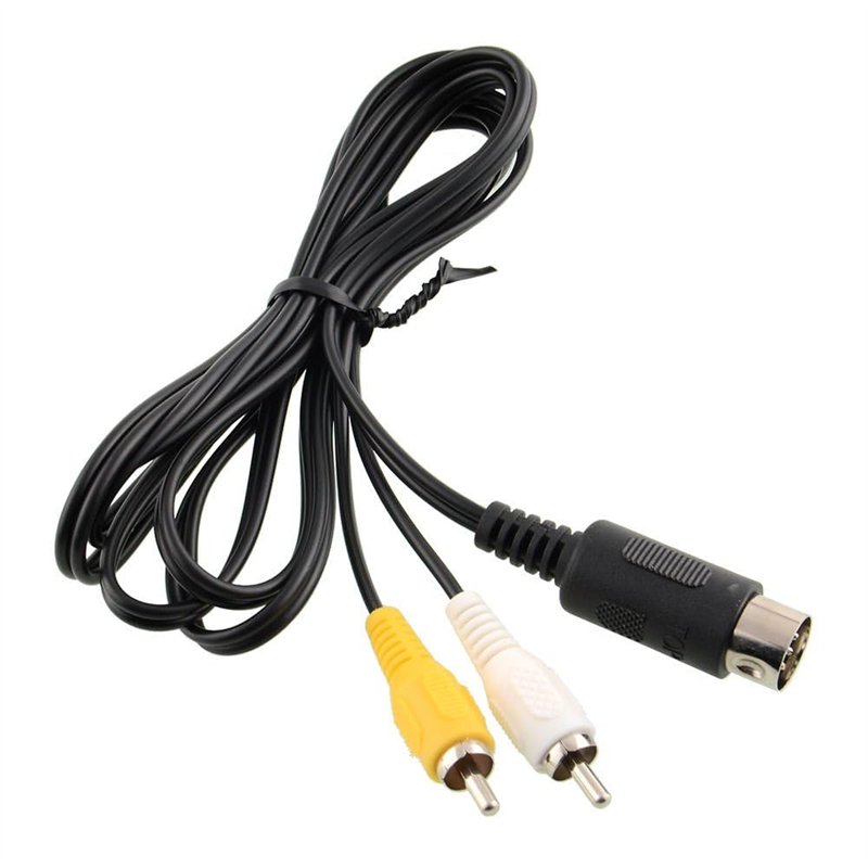 Image secondaire de WICAREYO AV RCA Audio Vidéo TV câble adaptateur pour Genesis 1